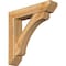 Ekena Millwork Legacy Slat Rough Sawn Bracket w/ Offset Brace, Western Red Cedar, 8"W x 38"D x 38"H BKT0806X38X38LEC06RWR - alternate 1